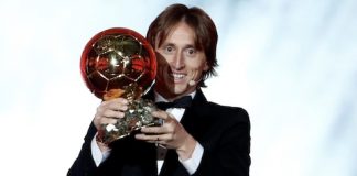 Luka Modric Peraih Trofi Ballon d'Or
