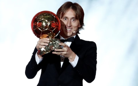 Luka Modric Peraih Trofi Ballon d'Or